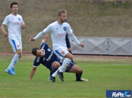Dominik Zech im Pokalduell gegen Merseburg (Foto: FuPa.net)