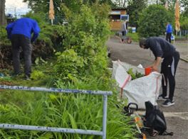 Arbeitseinsatz auf dem Felsen am 15.Mai 2026