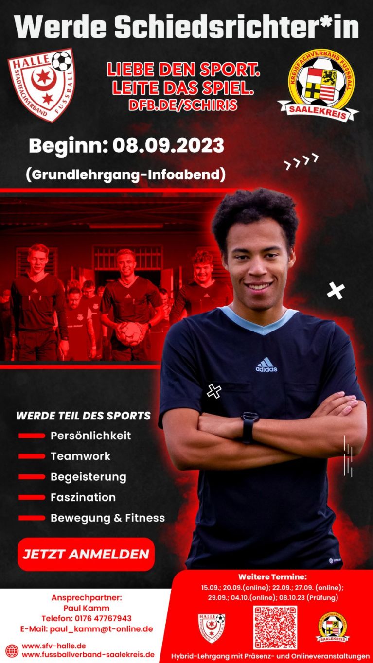 Neuer Schiedsrichterlehrgang 2023