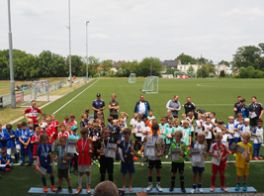 Siegerehrung zum Felsencup der F-Junioren