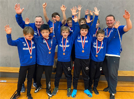 Unsere E2-Junioren holen Platz 4 bei Hallenmeisterschaft