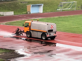 Renovierung der Leichtathletikanlage