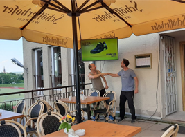 EM live im Felsenblick (Foto: Gaststätte Felsenblick)