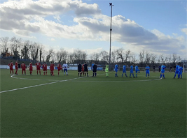 Vor dem Spiel zwischen Turbine und Nietleben (Foto: FuPa.net)