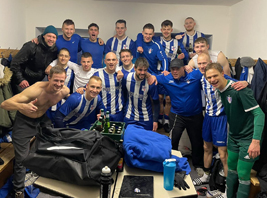 Unsere 2.Mannschaft nach dem 12:0-Sieg beim VfL Halle 96 II