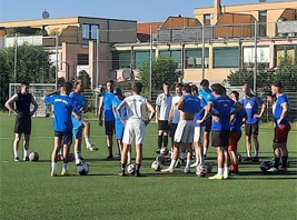 Trainingsauftakt für die Landesligamannschaft