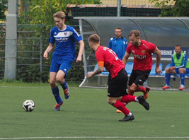 Turbine III (hier mit Carl Marzodko) unterliegt der ESG Halle unglücklich